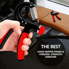 Load image into Gallery viewer, Advanced Gripper Trainer 5-60Kg Hand Grip Adjustable Hand Strength Exerciser