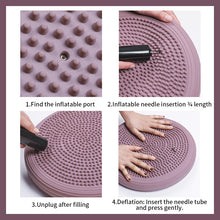 Load image into Gallery viewer, Inflatable Yoga Balance Board Ball - Stability Balance Training Yoga