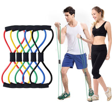 Load image into Gallery viewer, Elastic Tube Fitness Advanced Resistance Band