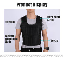 Load image into Gallery viewer, 30KG Advanced Training Weight Loading Training Vest
