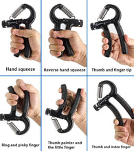 Load image into Gallery viewer, Advanced Gripper Trainer 5-60Kg Hand Grip Adjustable Hand Strength Exerciser
