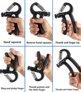 Advanced Gripper Trainer 5-60Kg Hand Grip Adjustable Hand Strength Exerciser