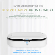 Load image into Gallery viewer, UV C Light Sterilizer With Wireless Charging &amp; Aromatherapy
