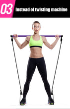 Load image into Gallery viewer, Portable Pilates Stick Bar With Resistance Bands

