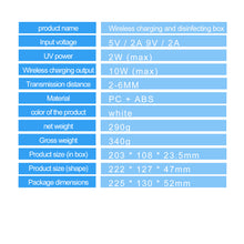 Load image into Gallery viewer, UV C Light Sterilizer With Wireless Charging &amp; Aromatherapy

