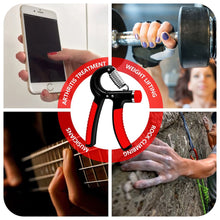 Load image into Gallery viewer, Advanced Gripper Trainer 5-60Kg Hand Grip Adjustable Hand Strength Exerciser
