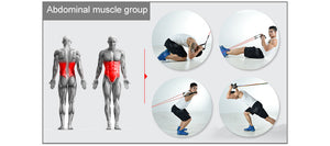FITPORTER™ Heavy Duty Resistance Workout Gear Set - With Adjustable Pulling Force