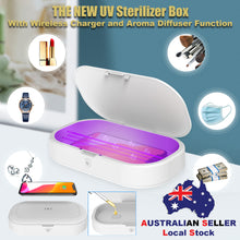 Load image into Gallery viewer, UV C Light Sterilizer With Wireless Charging &amp; Aromatherapy
