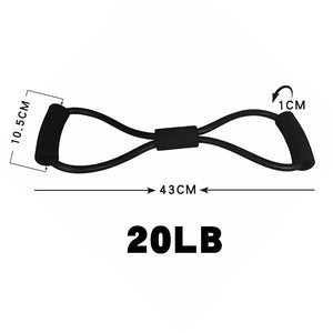 Elastic Tube Fitness Advanced Resistance Band