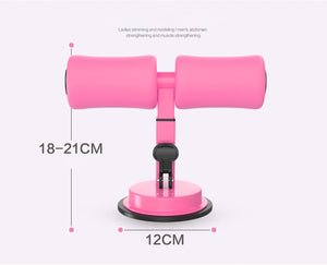 SitX - Fitness Sit Up Bar Handle Device For Abdominal Exercise - Stick to surface