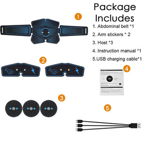 Electric stimulator EMS Abdominal Muscle Stimulator Trainer - Abs Exercise At Home