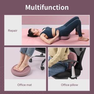 Inflatable Yoga Balance Board Ball - Stability Balance Training Yoga