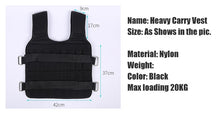 Load image into Gallery viewer, 30KG Advanced Training Weight Loading Training Vest
